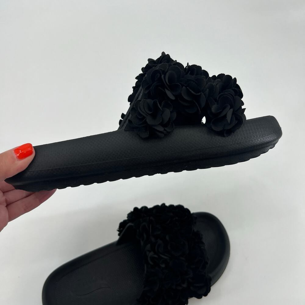 Skechers Foamies Women Arch Fit Horizon Blossom Slide Sandals black boho size 7 - Picture 3 of 6